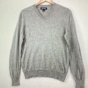 Apt. 9 Men's Heather Gray V-Neck Sweater